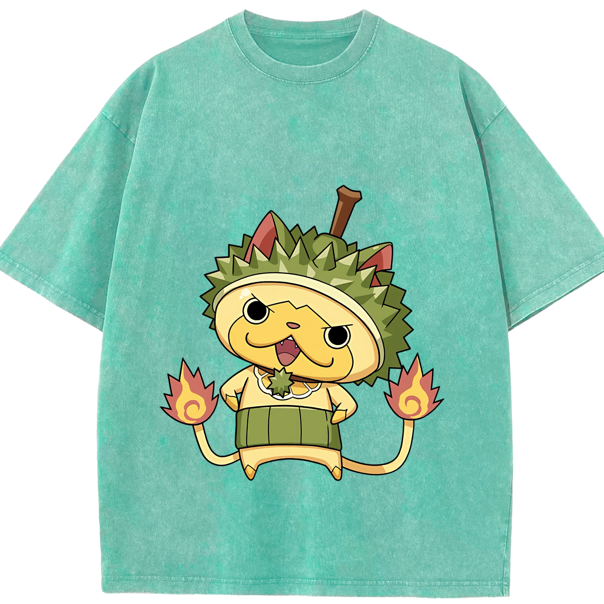 （画像用） 妖怪ウォッチ Yo-kai Watch 綿100% ヴィンテージ風 半袖Tシャツ（フロントプリント）